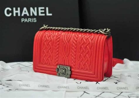 chanel boyfriend bag red|Chanel tote bag boy.